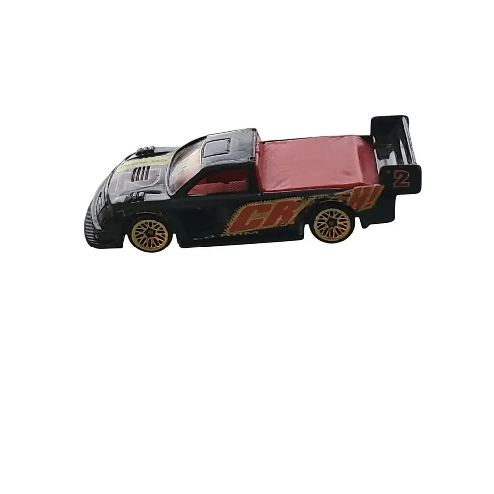 Hot Wheels 1999 Malaysia Base Crash CD ROM Pikes Peak Tacoma 2 Black Red Car